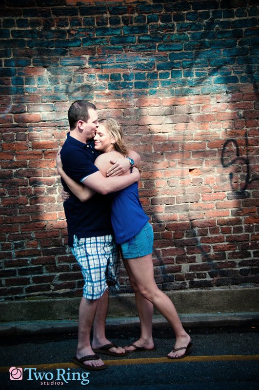 Engagement shoot downtown
