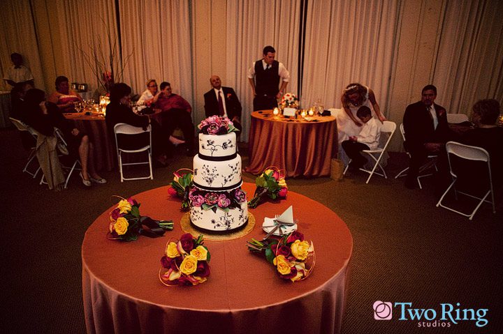 Cake at wedding