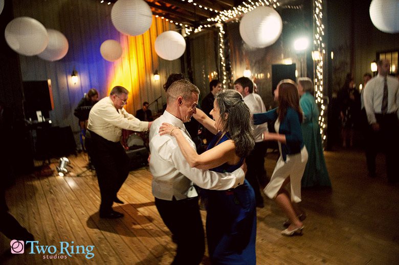 Dancing at Biltmore Estate wedding