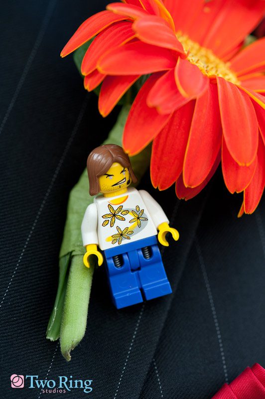 LEGO incorporated in to wedding