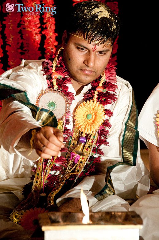 Indian groom in traditional wedding attire