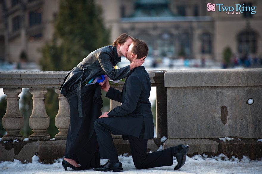 Proposal photography in Asheville