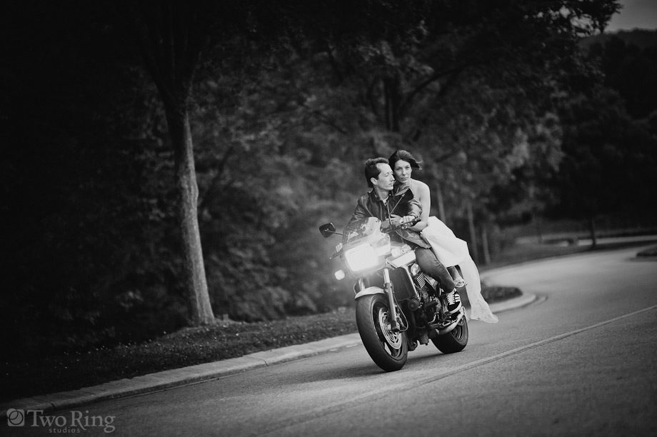 Motorcycle bride