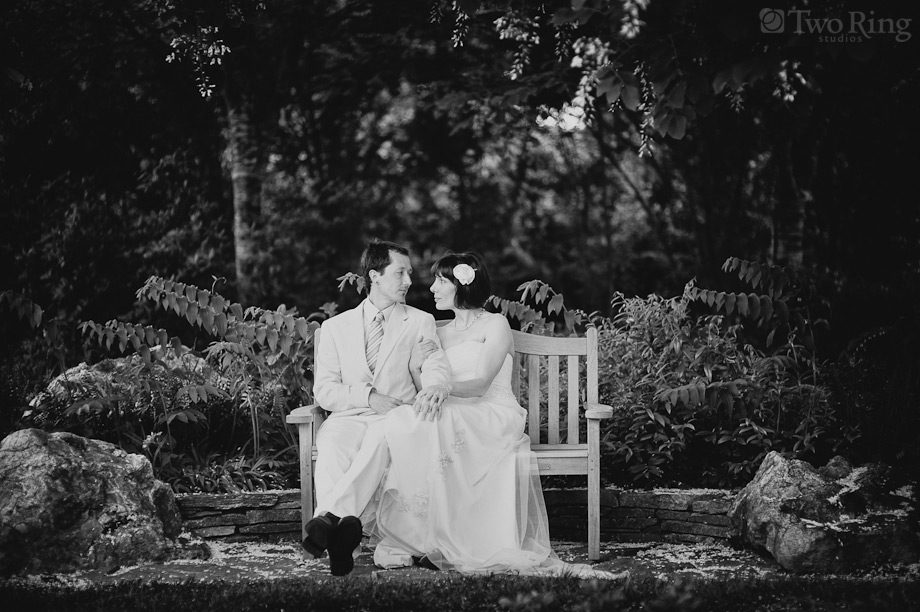 NC Arboretum wedding shoot